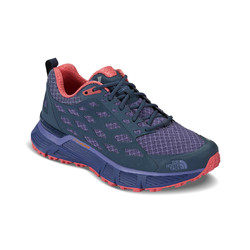 The North Face Womens Endurus Tr Trail Running ShoesTrail Running Shoes - Coastal Fjord Blue/Cayenne Red
