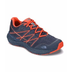 The North Face Womens Ultra Cardiac II Trail Running Shoes - Shady Blue/Nasturtium Orange