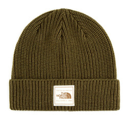 The North Face Pepper Dog Beanie - Beech Green/Burnt Olive Green