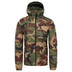 The North Face Mens Millerton Waterproof Jacket - Terrarium Green Woodland Camo Print