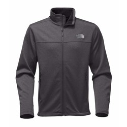 The North Face Mens Apex Canyonwall Fleece Jacket - TNF Dark Grey Heather