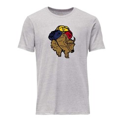 The North Face Mens Yak Triblend Tee - TNF Light Grey Heather
