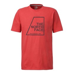 The North Face Mens Short Sleeve Retro Tee - Sunbaked Red