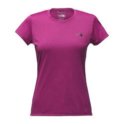 The North Face Womens Reaxion Amp Crew - Wild Aster Purple Heather/Galaxy Purple
