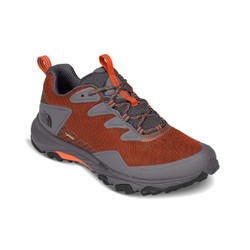 The North Face Mens Ultra Fastpack III GTX Waterproof Hiking Shoes - Scarlet Ibis/Dark Gull Grey