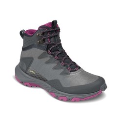 The North Face Womens Ultra Fastpack III Mid GTX Waterproof Hiking Boots - Dark Shadow Grey/Wild Astr Purple