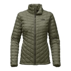 The North Face Womens Thermoball Full Zip Insulated Jacket - Deep Lichen Green Matte