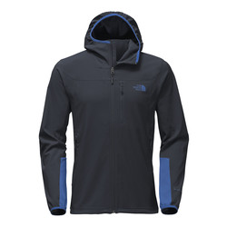 The North Face Mens Apex Nimble Softshell Hoodie - Urban Navy/Turkish Sea
