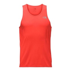 The North Face Mens Flight BTN Lightweight Running Tank - Poinciana Orange