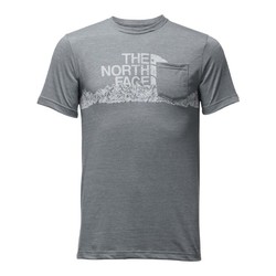 The North Face Mens MTN Triblend Pocket Tee - TNF Medium Grey Heather