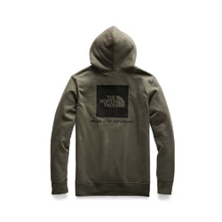 The North Face Red Box Pullover Mens Hoodie - New Taupe Green/TNF Black