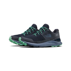 The North Face Vals Womens Waterproof Hiking Shoes - Urban Navy/Ice Green