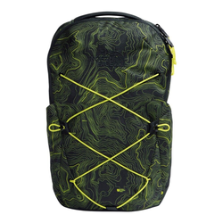 The North Face Jester 28L Mens Daypack - Sun Yellow TNF Topo Print/TNF Black
