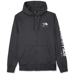 The North Face Half Dome Explore Mens Full Zip Hoodie - Asphalt Grey