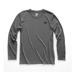The North Face Hyperlayer Fd L/S Mens Crew T-Shirt - Tnf Dark Grey Heather