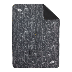 The North Face Wawona Fuzzy Fleece Blanket - Anthracite Grey Conrad Topo Print/Anthracite Grey