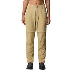 The North Face Exploration Womens Convertible Straight Leg Pants - Khaki Stone/NPF
