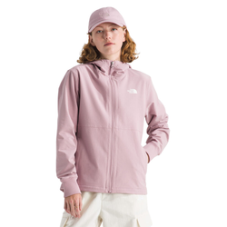 The North Face Womens Shelbe Raschel Hooded Jacket - Metal Pink