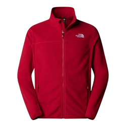 The North Face 100 Glacier Full-Zip Mens Fleece Jacket - Garnet Red