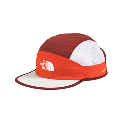 The North Face Summer Lightrange Running Hat - Iron Clay/Pearl Stone/Lava Red