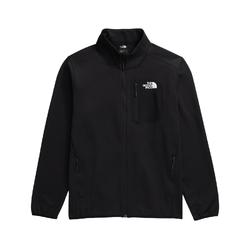 The North Face Crest Mens Fleece Full Zip Jacket - TNF Black