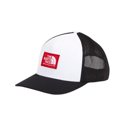 The North Face Keep It Patched Trucker Cap - TNF Black/Horizon Red/TNF White