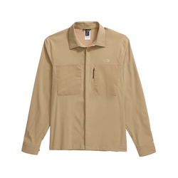 The North Face Lightrange Mens Long Sleeve Shirt - Khaki Stone