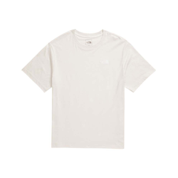The North Face Evolution Box Fit Mens Short Sleeve T-Shirt - White Dune