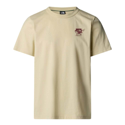 The North Face Cartoon Logo Mens Relaxed T-Shirt - Gravel