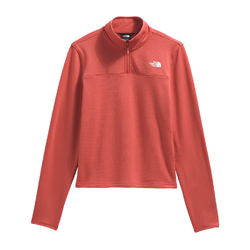 The North Face Cedar Trail Grid Womens Fleece 1/4 Zip Jacket - Mars Dust