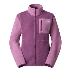 The North Face Yumiori Full Zip Womens Fleece Jacket - Chroma Purple/Hushed Lavender