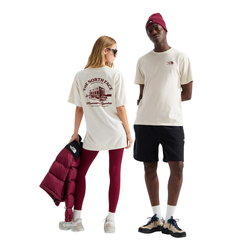 The North Face OG Store Relaxed Short Sleeve Unisex Tee - White Dune