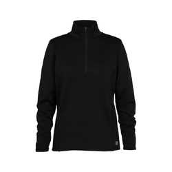 XTM Aero Grid Womens Merino Fleece Pullover - Black