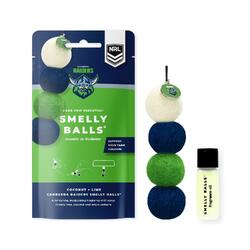 Smelly Balls Reusable Car Freshener - Canberra Raiders Set