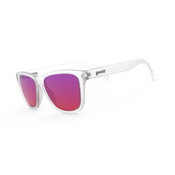 Goodr Sunset "Squishee" Brain Freeze Sunglasses - White