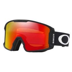 Oakley Line Miner Unisex Snow Goggles - Medium - Matte Black/Prizm Torch
