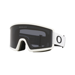 Oakley Target Line Unisex Snow Goggles - Medium - Matte White/Dark Grey