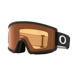 Oakley Target Line Unisex Snow Goggles - Medium - Matte Black/Persimmon
