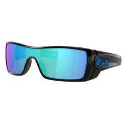 Oakley Batwolf Unisex Sunglasses - Polished Black/Prizm Sapphire