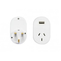 OSA Brands Travel Large Adaptor UK With Usb