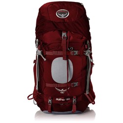 Osprey Aether 60L Mens Hiking Rucksack Backpack- Arroyo Red