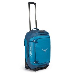 Osprey Transporter Wheeled Duffel 40L Rolling Luggage - Kingfisher Blue