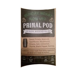 Primal Pod Sunday Roast 100% Veg Air Dried Meal