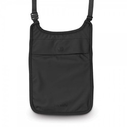 Pacsafe Coversafe S75 Anti-Theft Neck Pouch BLACK