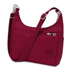 Pacsafe Citysafe CS100 Anti-theft Travel Handbag - Cranberry