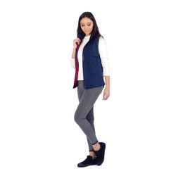 Pacsafe Transit Womens RFID Travel Insulated Vest - Blu