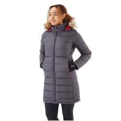 Rab Deep Cover Down Womens Insulated Parka - Graphene
