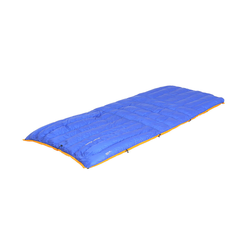 One Planet Quest Pro -3M/+3F Unisex Down Sleeping Quilt -  Large - Blue/Mango