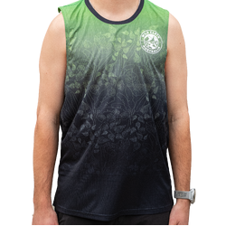 Wild Earth Mens Running Tank Top - Rainforest