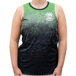 Wild Earth Womens Running Tank Top - Rainforest